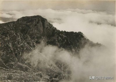 ​1931年泰山老照片 90年前的泰山绝美风光