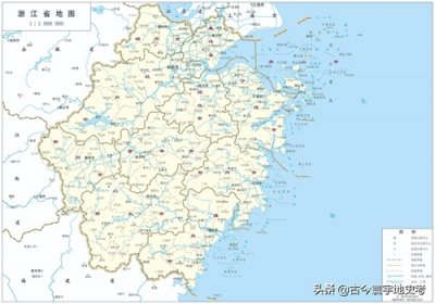 ​浙江省各市、县地图